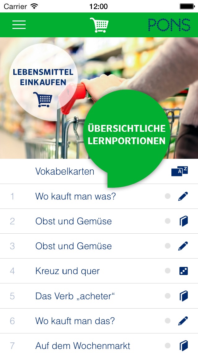 Französisch lernen - PONS Sprachkurs für Anfänger Screenshots