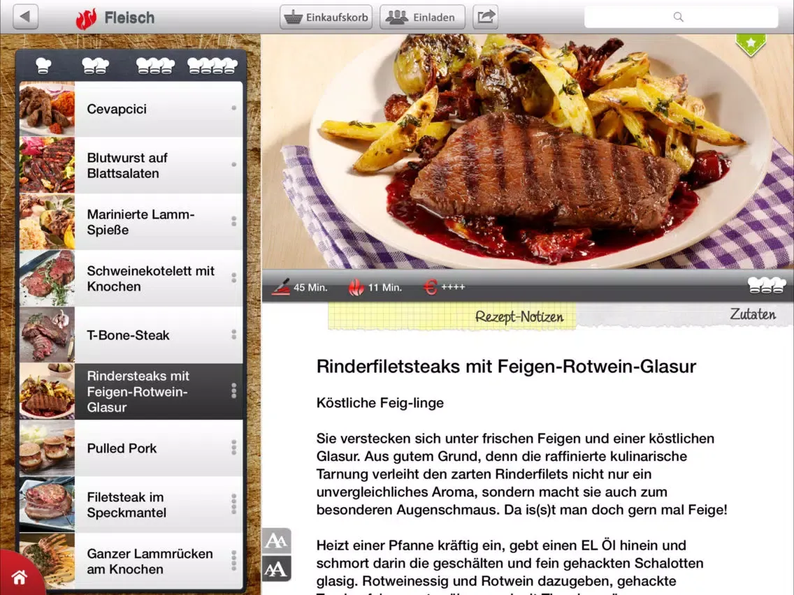 Capturas de tela do Grillen – Grillrezepte und Grilltipps von Landmann iPad 