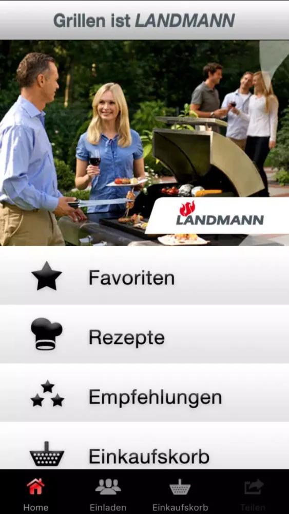 Capturas de tela do Grillen – Grillrezepte und Grilltipps von Landmann