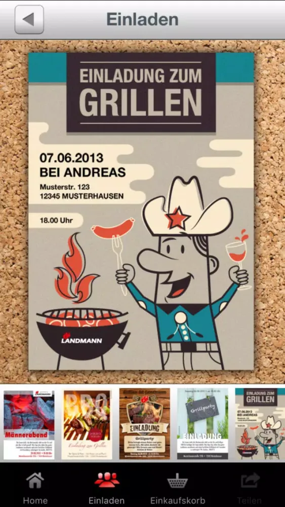 Capturas de tela do Grillen – Grillrezepte und Grilltipps von Landmann