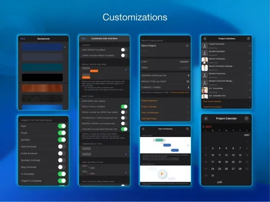 QuickPlan Basic - Project Plan iPad 应用截图