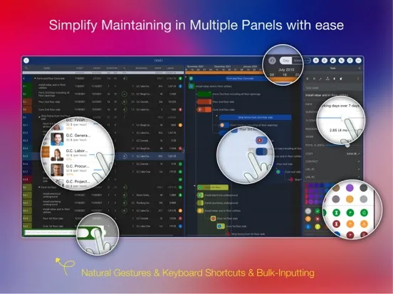QuickPlan Basic - Project Plan iPad 应用截图