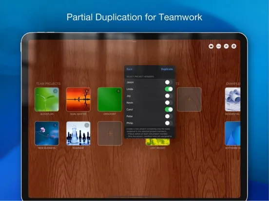 QuickPlan Basic - Project Plan iPad 应用截图