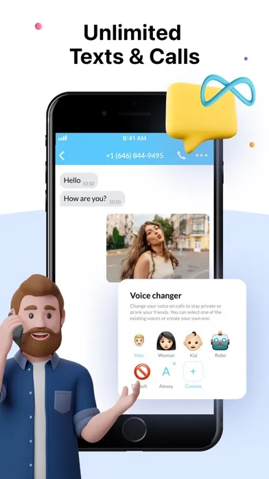 تصاویر SIMless - 2nd Phone Number