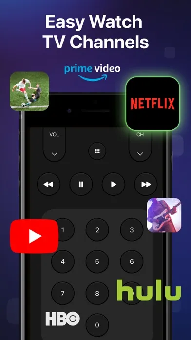 Tangkapan layar Smart TV Remote Control Plus