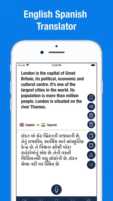 Capturas de pantalla de English to Gujarati..