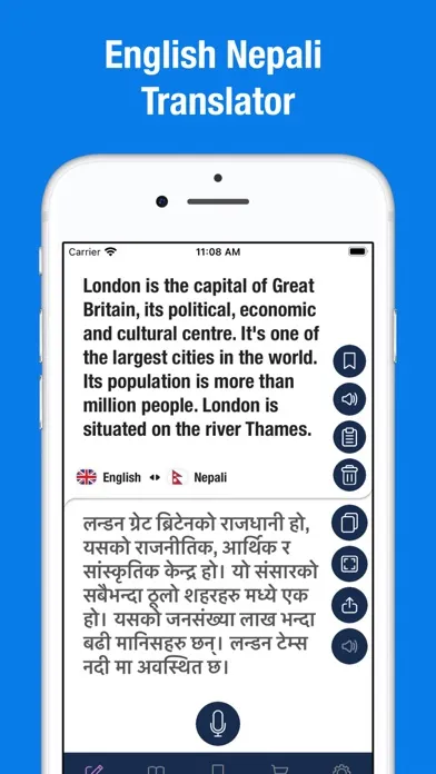 English Nepali Translator. স্ক্রিনশট
