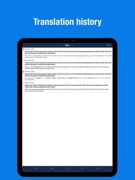 English Punjabi Translator iPad 应用截图