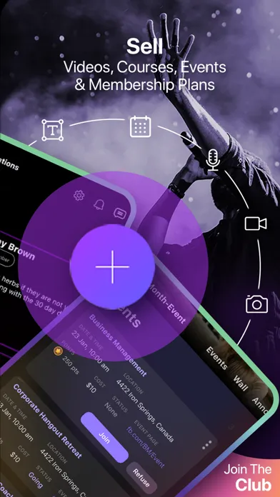 Tangkapan skrin Clubify: Your App & Community