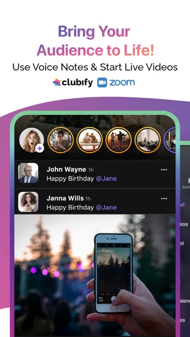 Tangkapan skrin Clubify: Your App & Community
