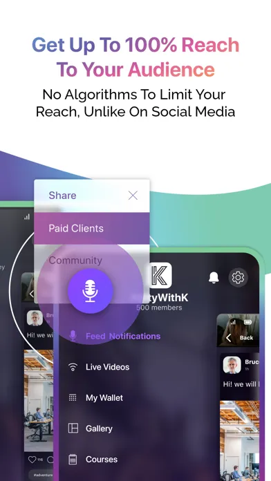 Tangkapan skrin Clubify: Your App & Community