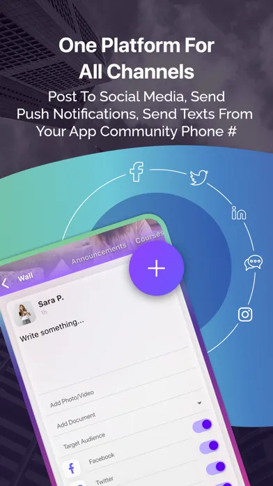 Tangkapan skrin Clubify: Your App & Community
