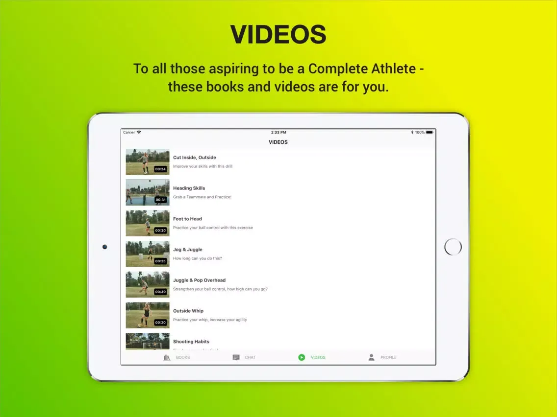 Screenshot di Complete Athlete iPad 