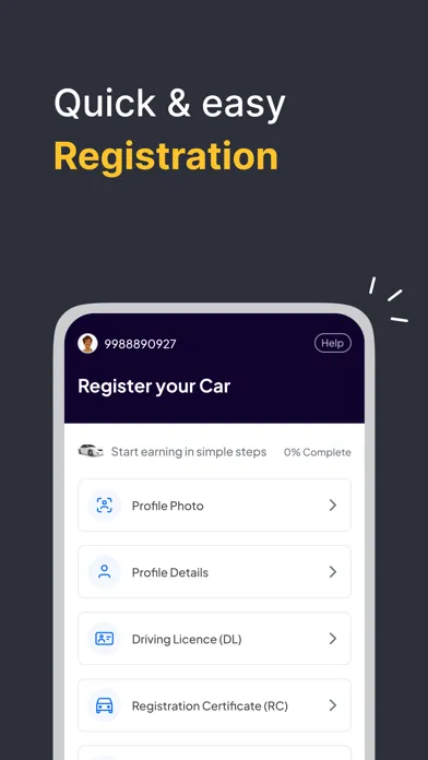 Screenshot di Bridge Driver App