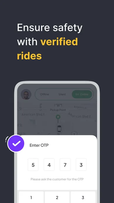 Screenshot di Bridge Driver App