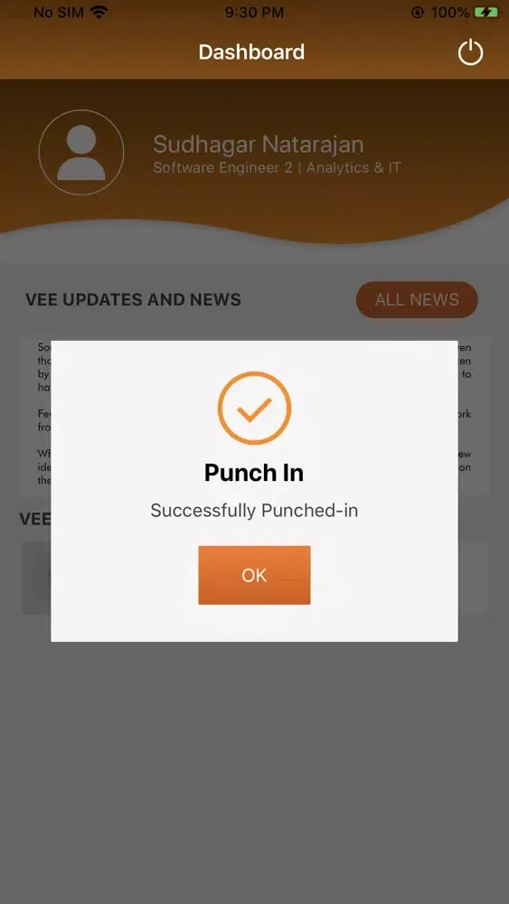 Vee App Screenshots