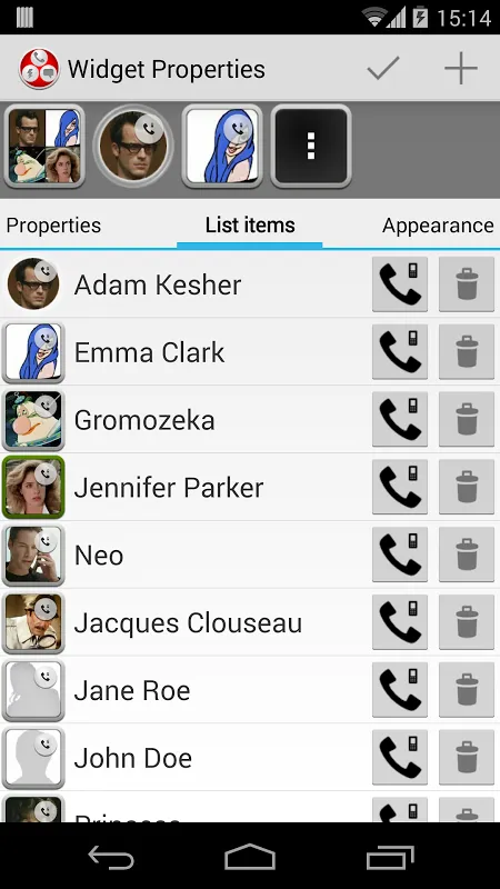 Animated Widget سکرین شاٹس