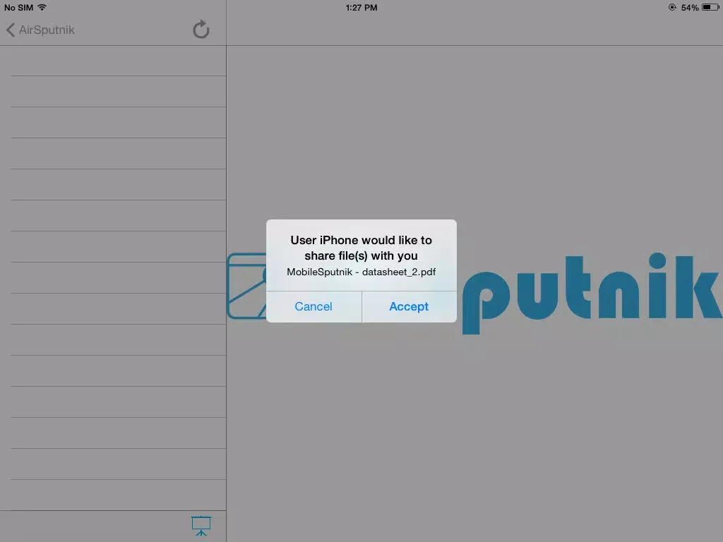 صور AirSputnik - Show & share photos and files wirelessly with mobile devices and PCs iPad 