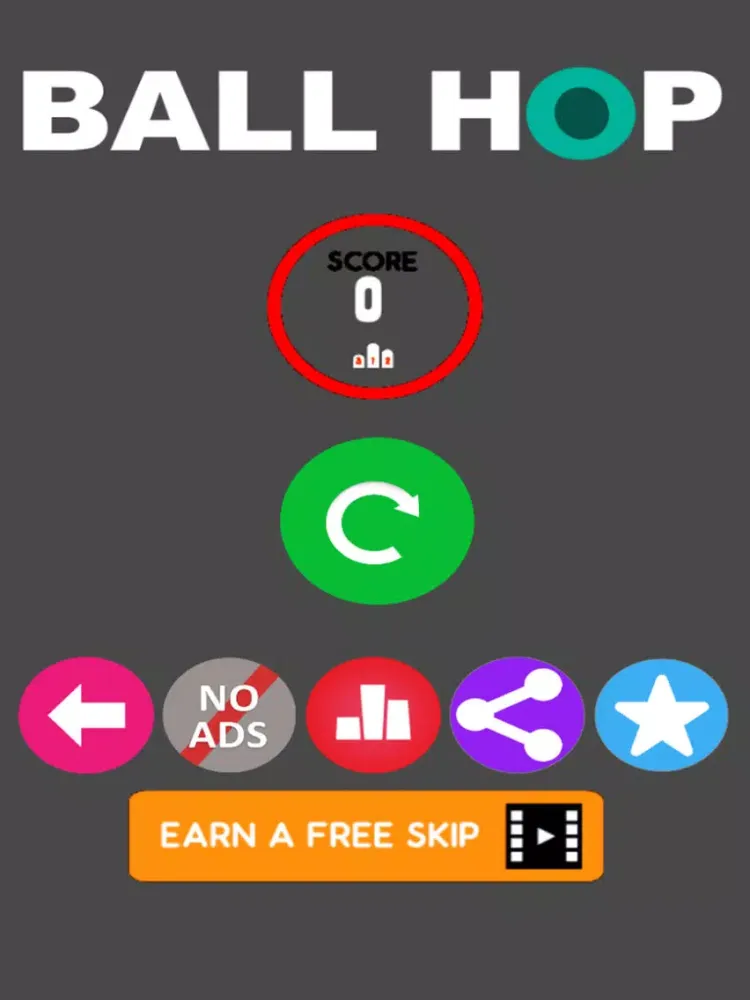Ball Hop - Jump Ball iPad  Screenshots