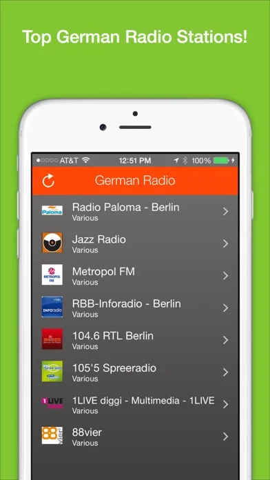 German Radio - Top FM stations Screenshots