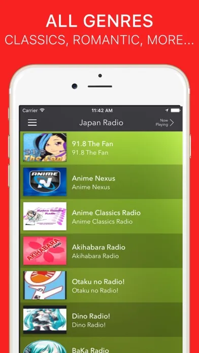 Zrzuty ekranu Japan Radio - 日本無線 - Anime