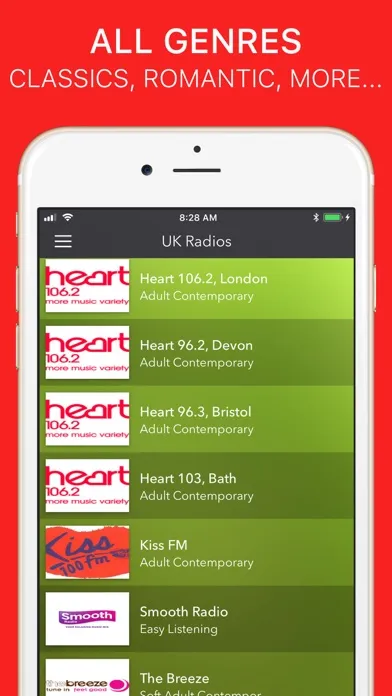 UK FM Radios - Top FM Stations Screenshots