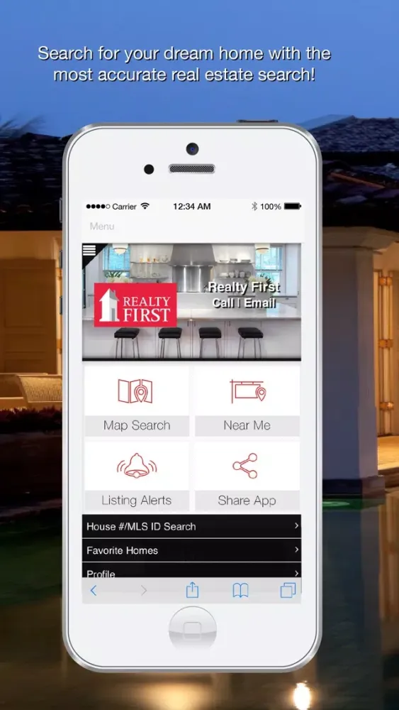 Realty First سکرین شاٹس