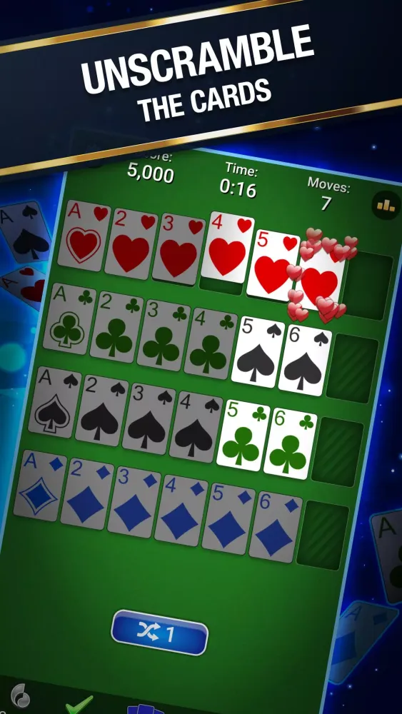 ภาพหน้าจอของ Addiction Solitaire