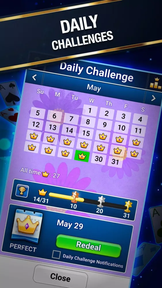 ภาพหน้าจอของ Addiction Solitaire