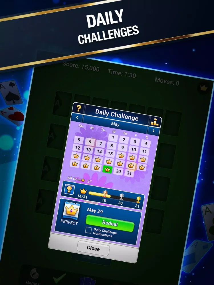 ภาพหน้าจอของ Addiction Solitaire