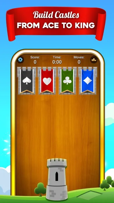 Ảnh chụp màn hình của Castle Solitaire: Card Game