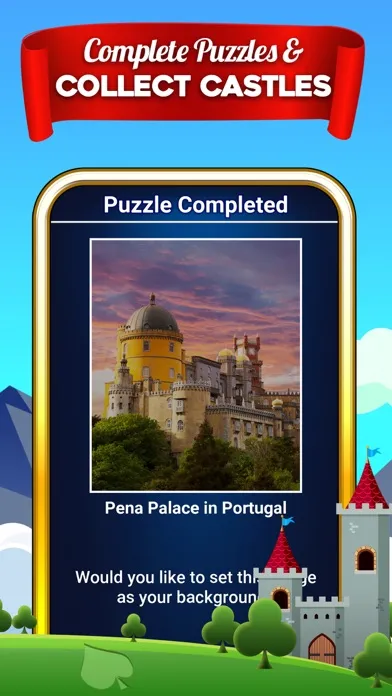 Ảnh chụp màn hình của Castle Solitaire: Card Game