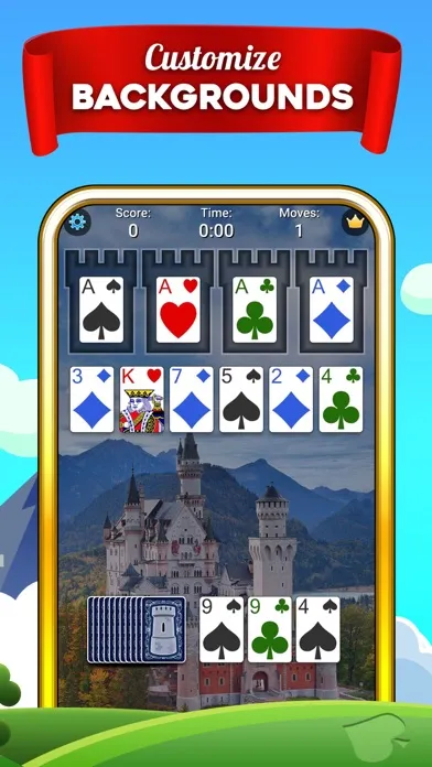 Ảnh chụp màn hình của Castle Solitaire: Card Game