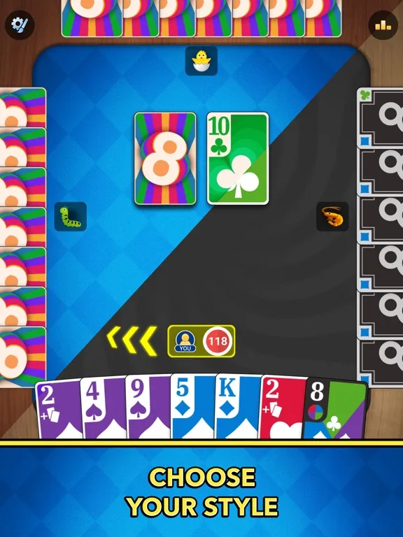 Ảnh chụp màn hình của Crazy Eights: Card Games iPad 