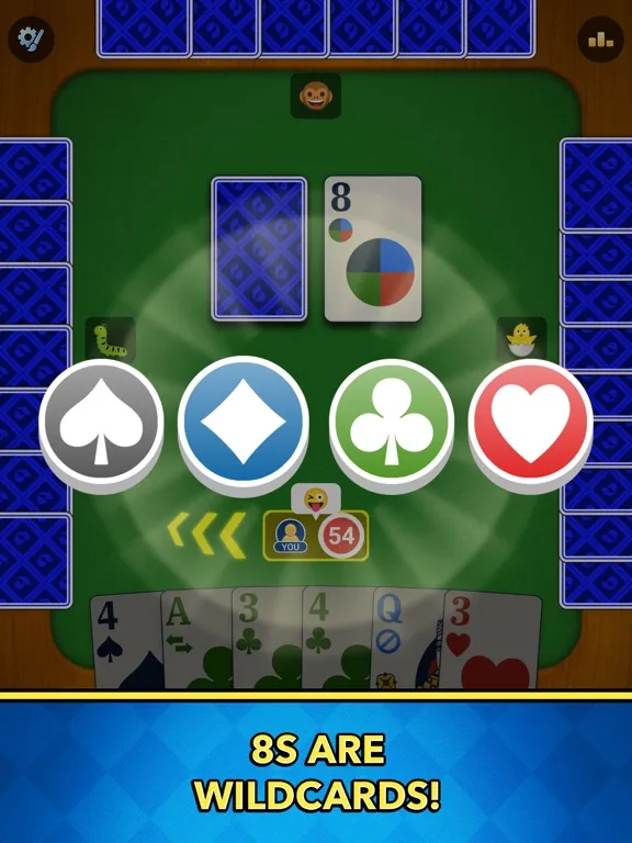 Ảnh chụp màn hình của Crazy Eights: Card Games iPad 