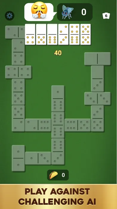 Ảnh chụp màn hình của Dominoes: Classic Tile Game