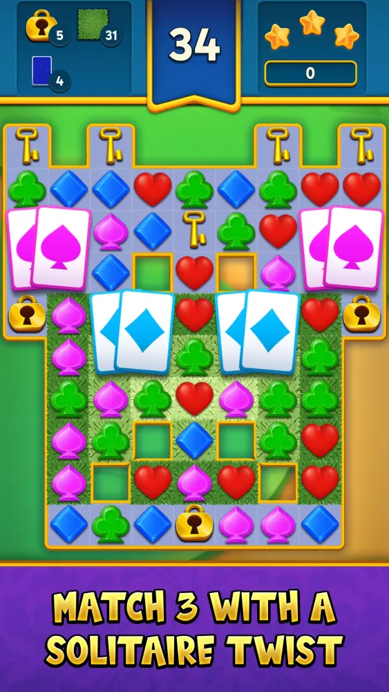 Solitaire Match 3 Screenshots