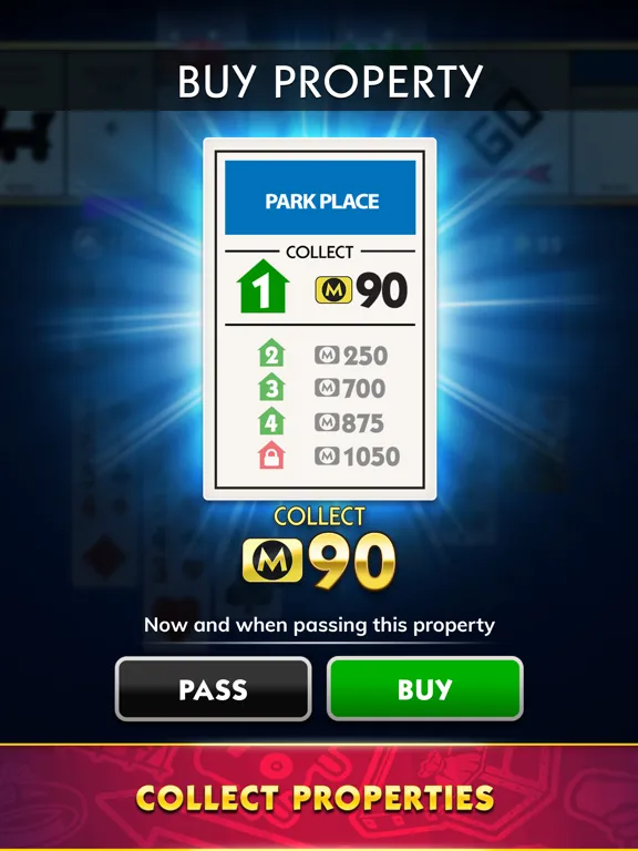 MONOPOLY Solitaire: Card Games iPad  スクリーンショット