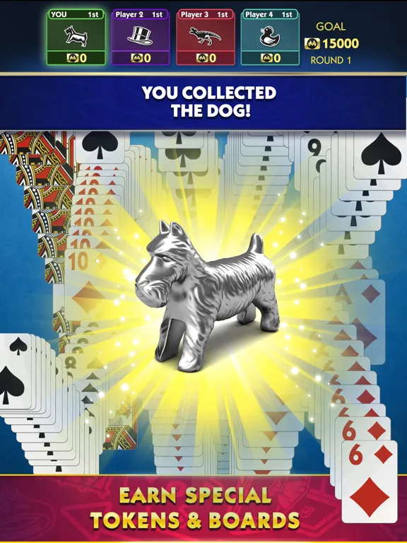 MONOPOLY Solitaire: Card Games iPad  スクリーンショット