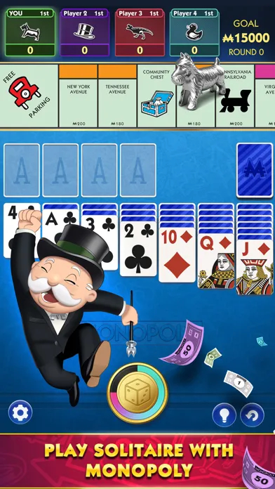 MONOPOLY Solitaire: Card Games スクリーンショット