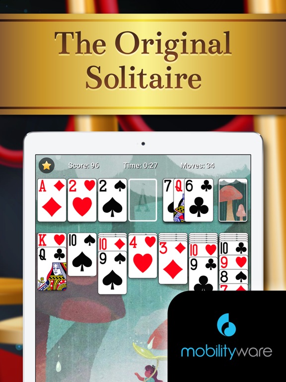 Solitaire by MobilityWare+ iPad  Screenshots