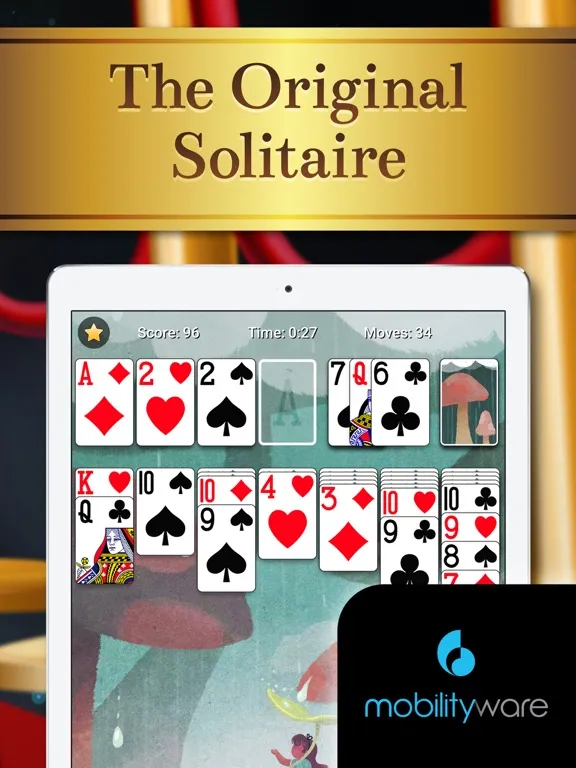 Solitaire by MobilityWare+ iPad  سکرین شاٹس