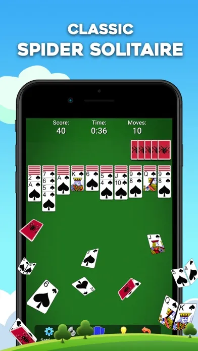 Tangkapan layar Spider Solitaire: Card Game+