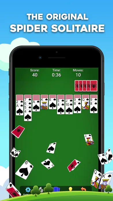 Tangkapan layar Spider Solitaire: Card Game+