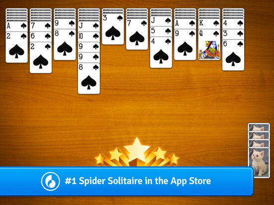 Spider Solitaire MobilityWare iPad 应用截图