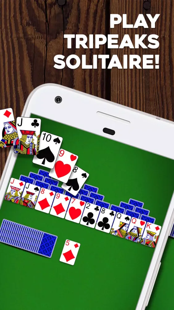 Zrzuty ekranu TriPeaks Solitaire