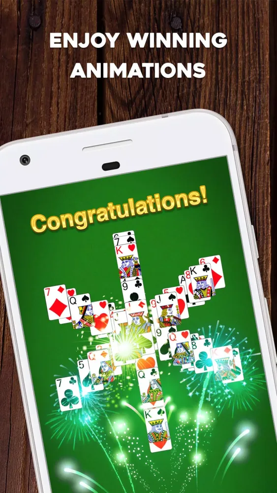 Zrzuty ekranu TriPeaks Solitaire