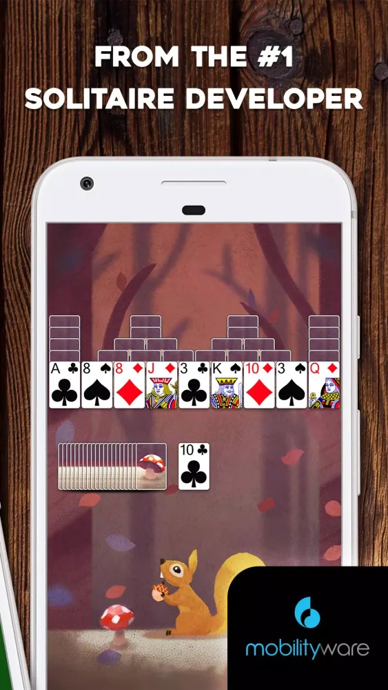 Zrzuty ekranu TriPeaks Solitaire