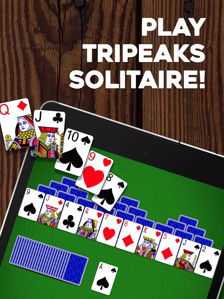 Zrzuty ekranu TriPeaks Solitaire