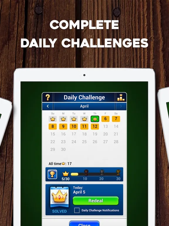 Capturas de pantalla de TriPeaks Solitaire: Card Game iPad 
